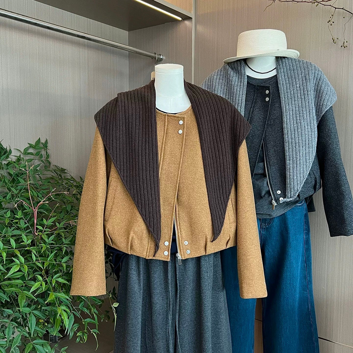 H1258 Women's Plush Coat