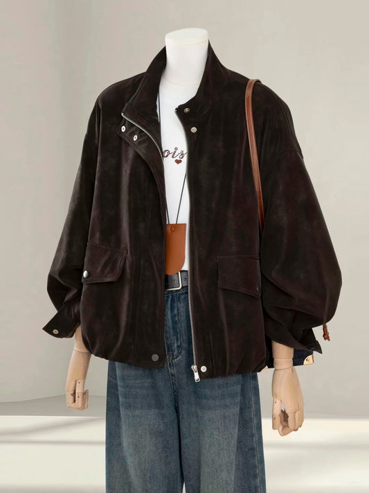 H1424 Suede Jacket