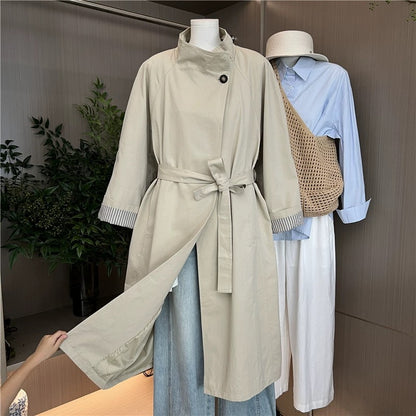 H1219 Casual Trench Coat