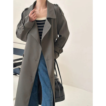 H1096 Men's and women's trench coats