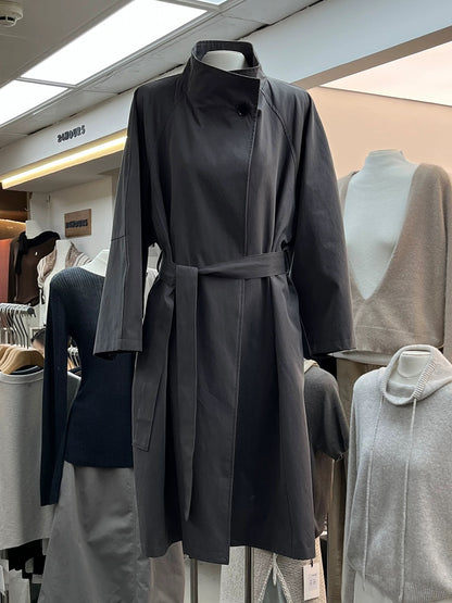 H1298 Long Women's Trench Coat