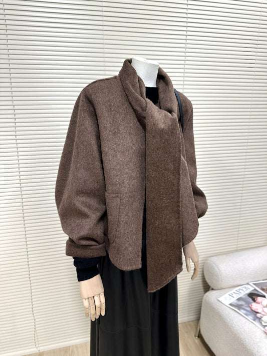 H1367 Wool Fleece Women's Coat