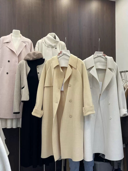 H1334 Women's Wool Coat