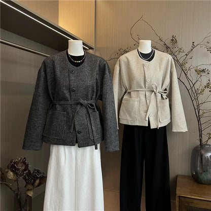 H1245 Plush Women's Coat