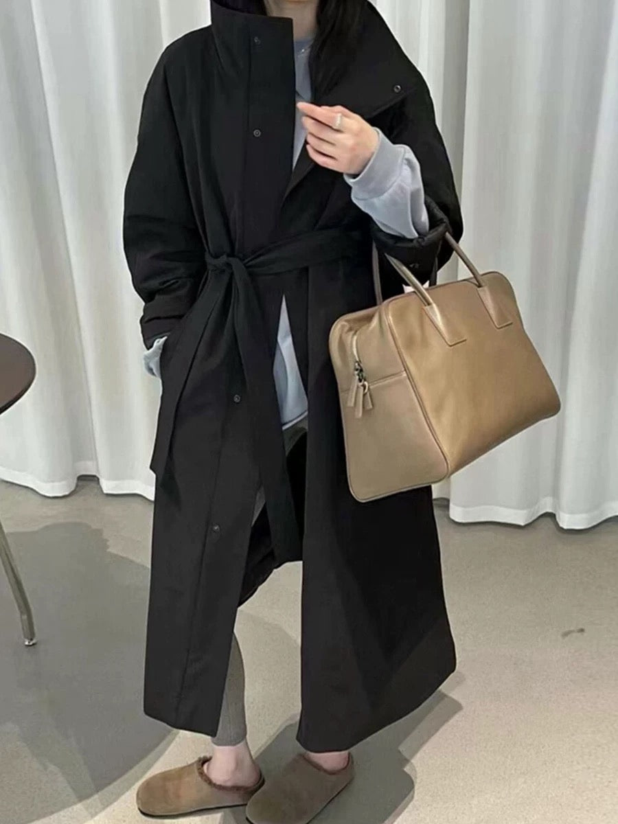 H1091 stand collar loose windbreaker