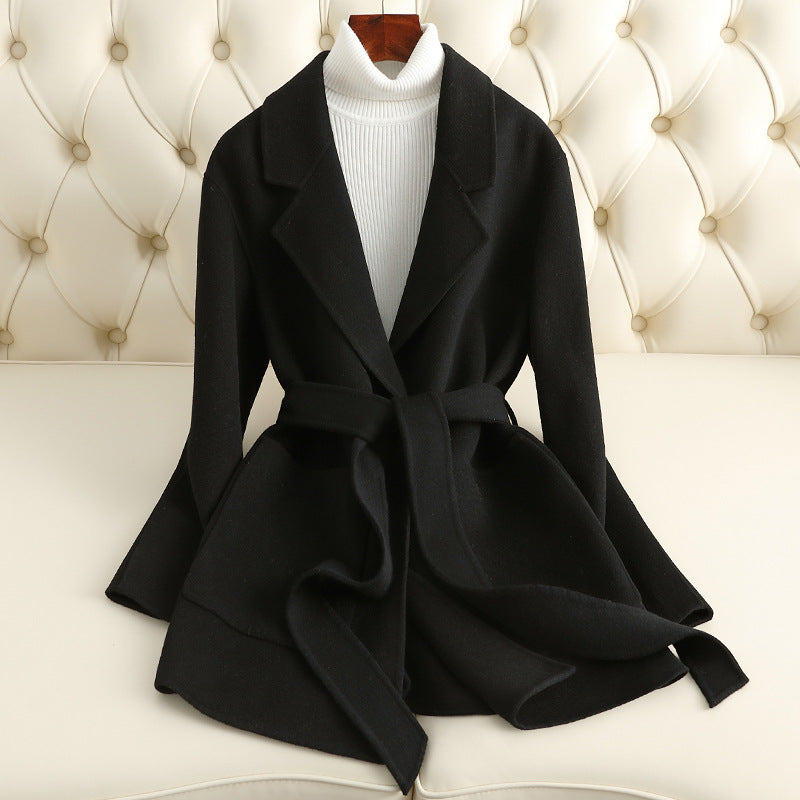 H1155 cashmere coat