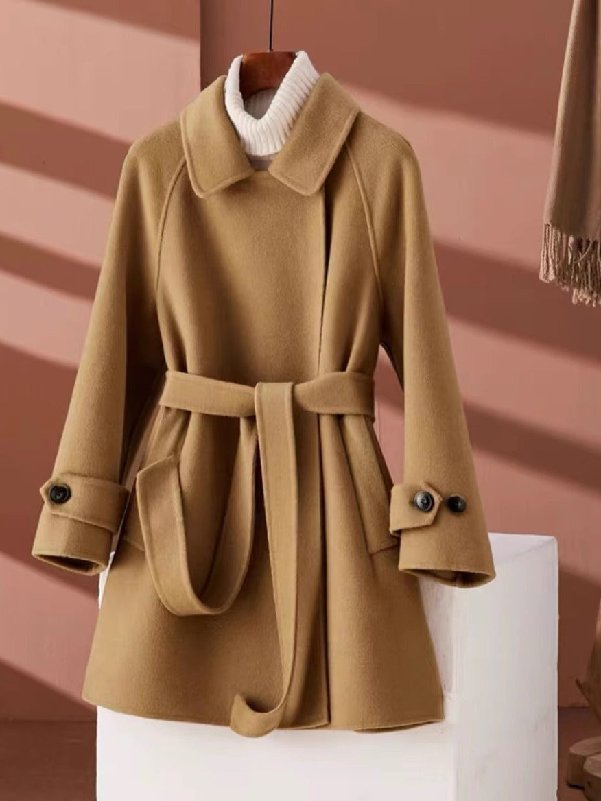 H1158 cashmere coat