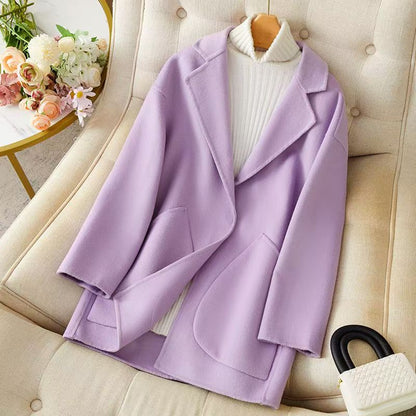 H1186 cashmere coat