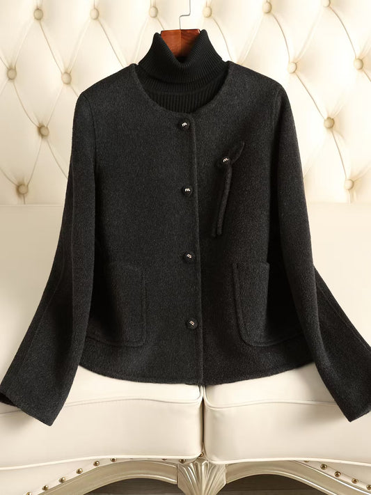 H1203 cashmere coat