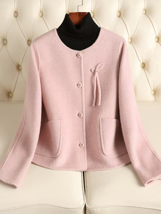 H1204 cashmere coat
