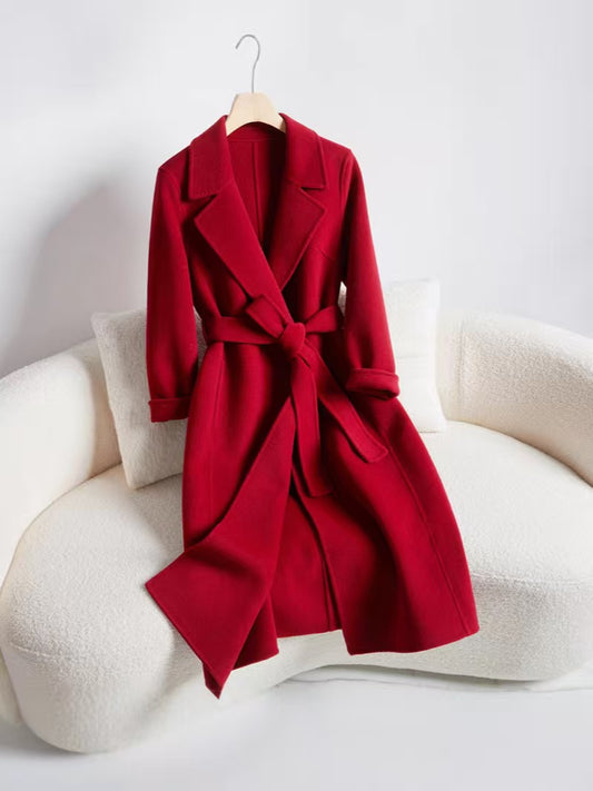 H1208 cashmere coat