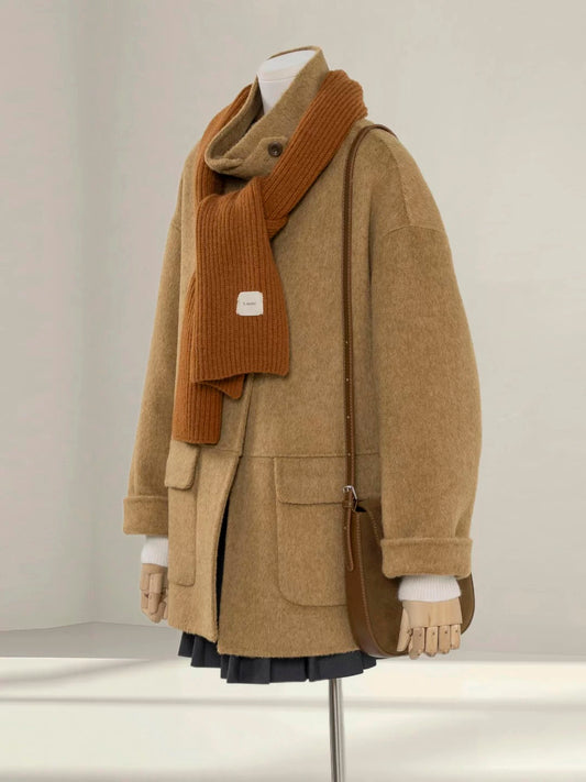 H1429 Casual Wool Coat