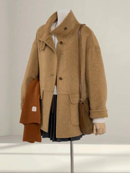 H1429 Casual Wool Coat