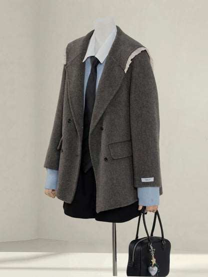 H1436 Preppy Style Jacket