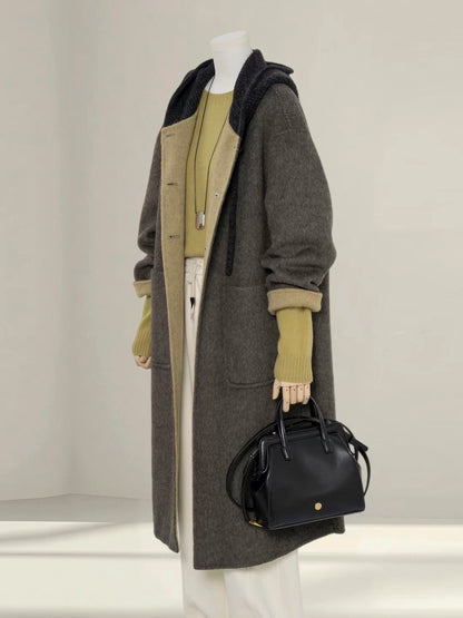 H1443 Women's Wool Coat