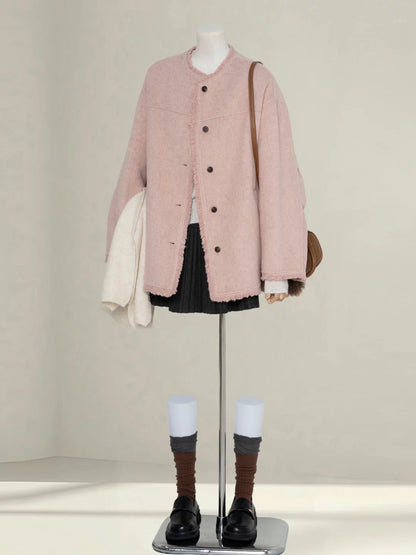 H1473 Women's Wool Coat