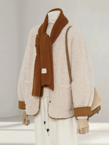 H1493 Lambswool Coat