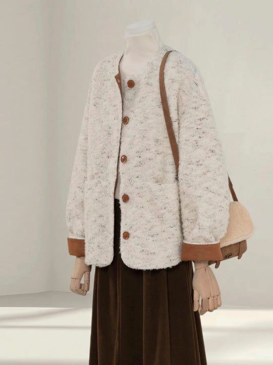 H1494 Lambswool Casual Jacket