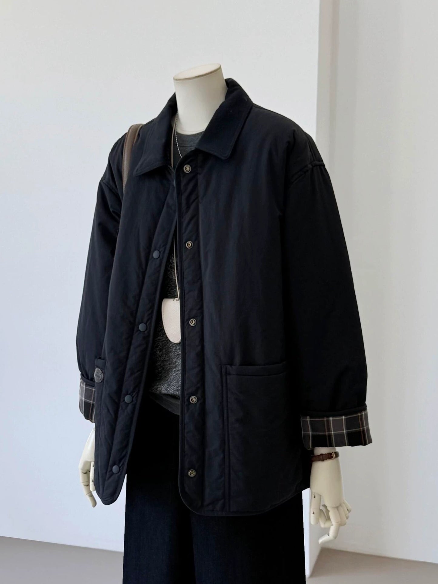 H1627 Cotton-padded jacket