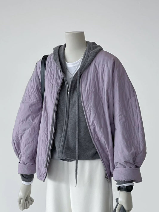 H1630 Short cotton coat