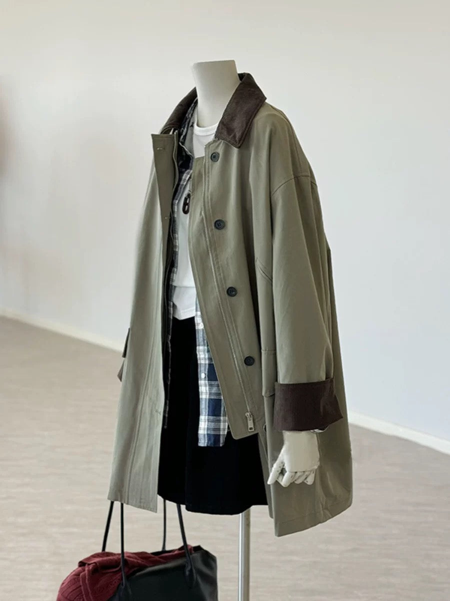 H1631 Women's Trench Coat