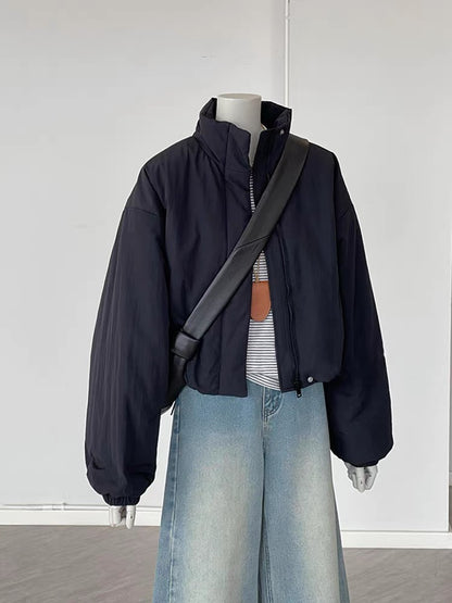 H1644 Short cotton coat