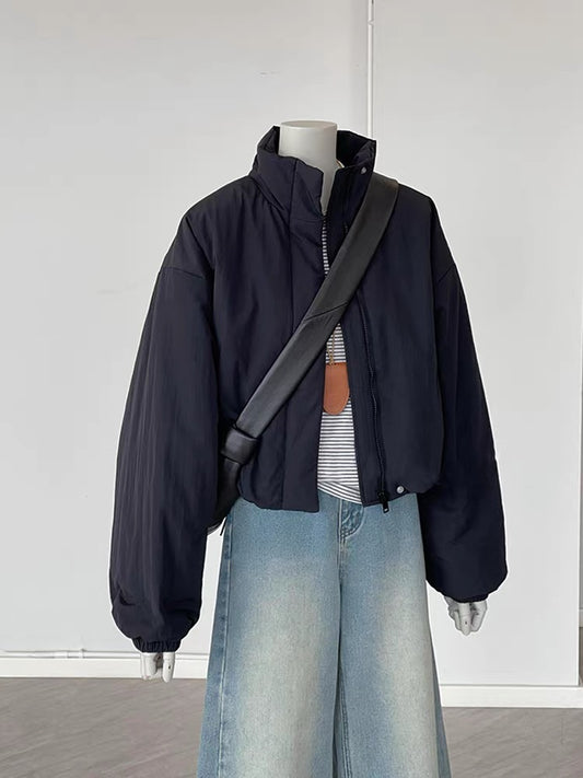 H1644 Short cotton coat