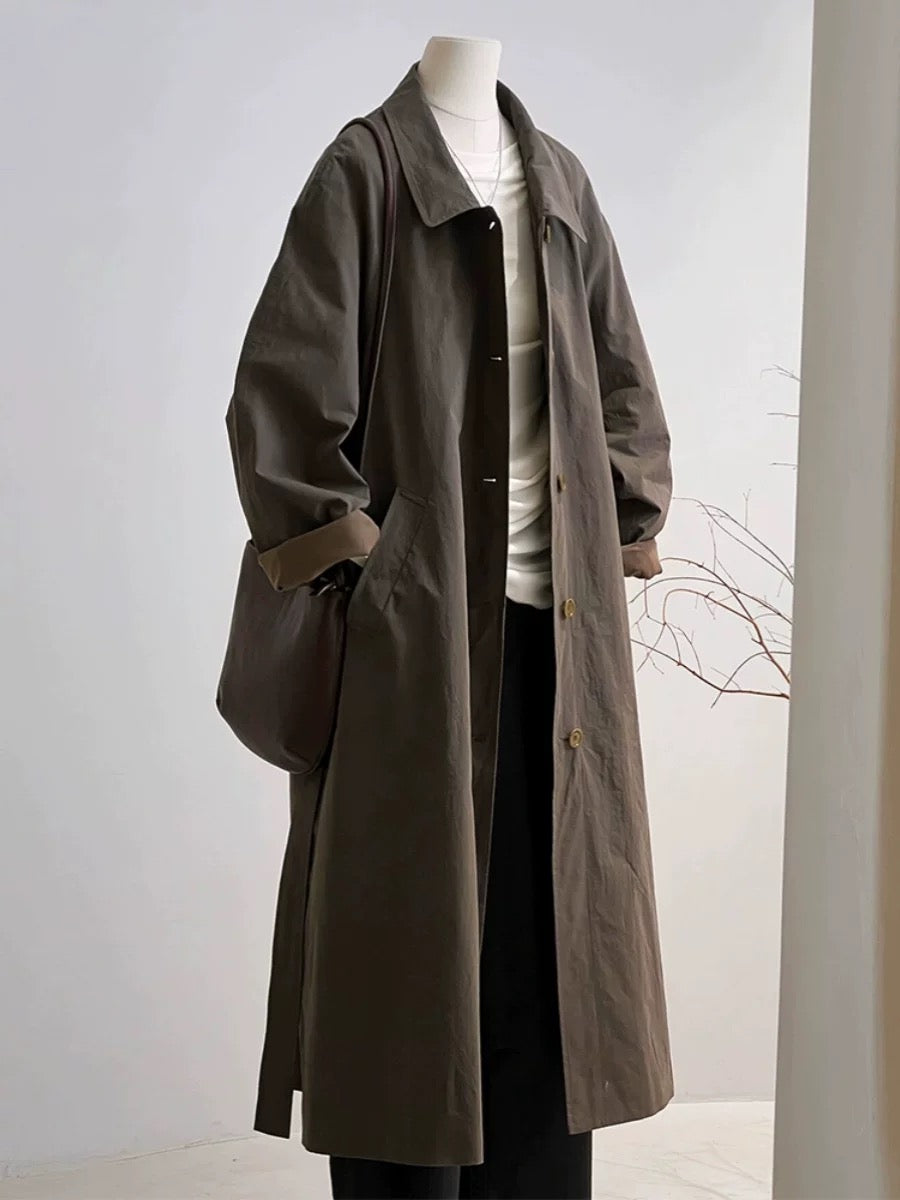 H1650 Women's Long Coat