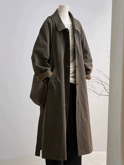 H1650 Women's Long Coat
