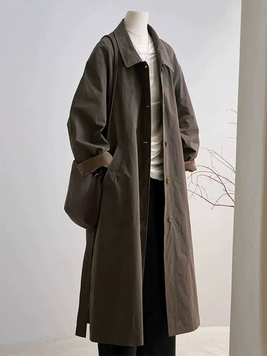 H1650 Women's Long Coat