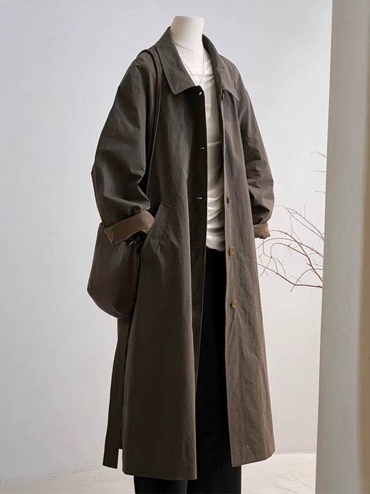 H1650 Women's Long Coat