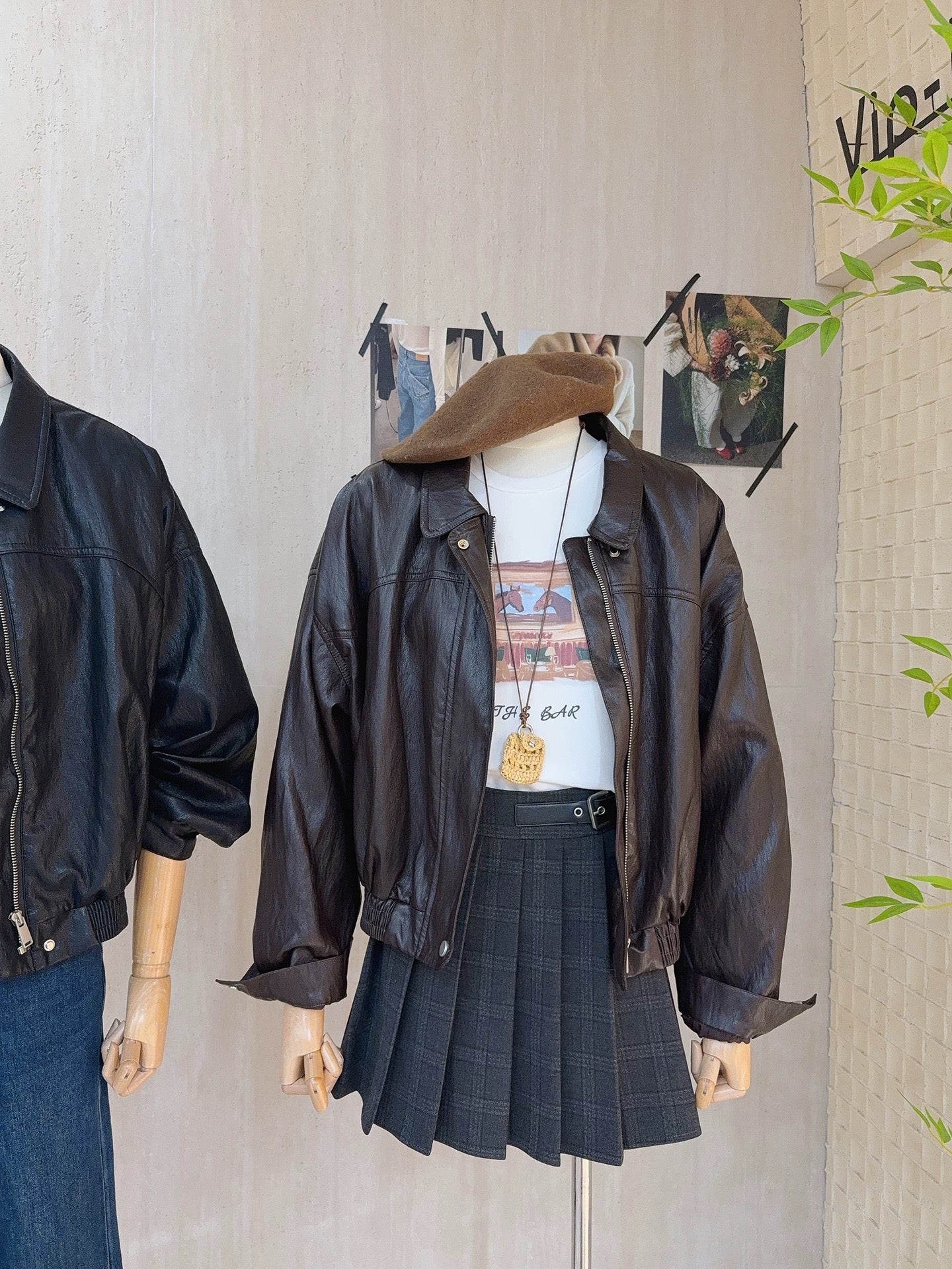 H1652 Leather Jacket