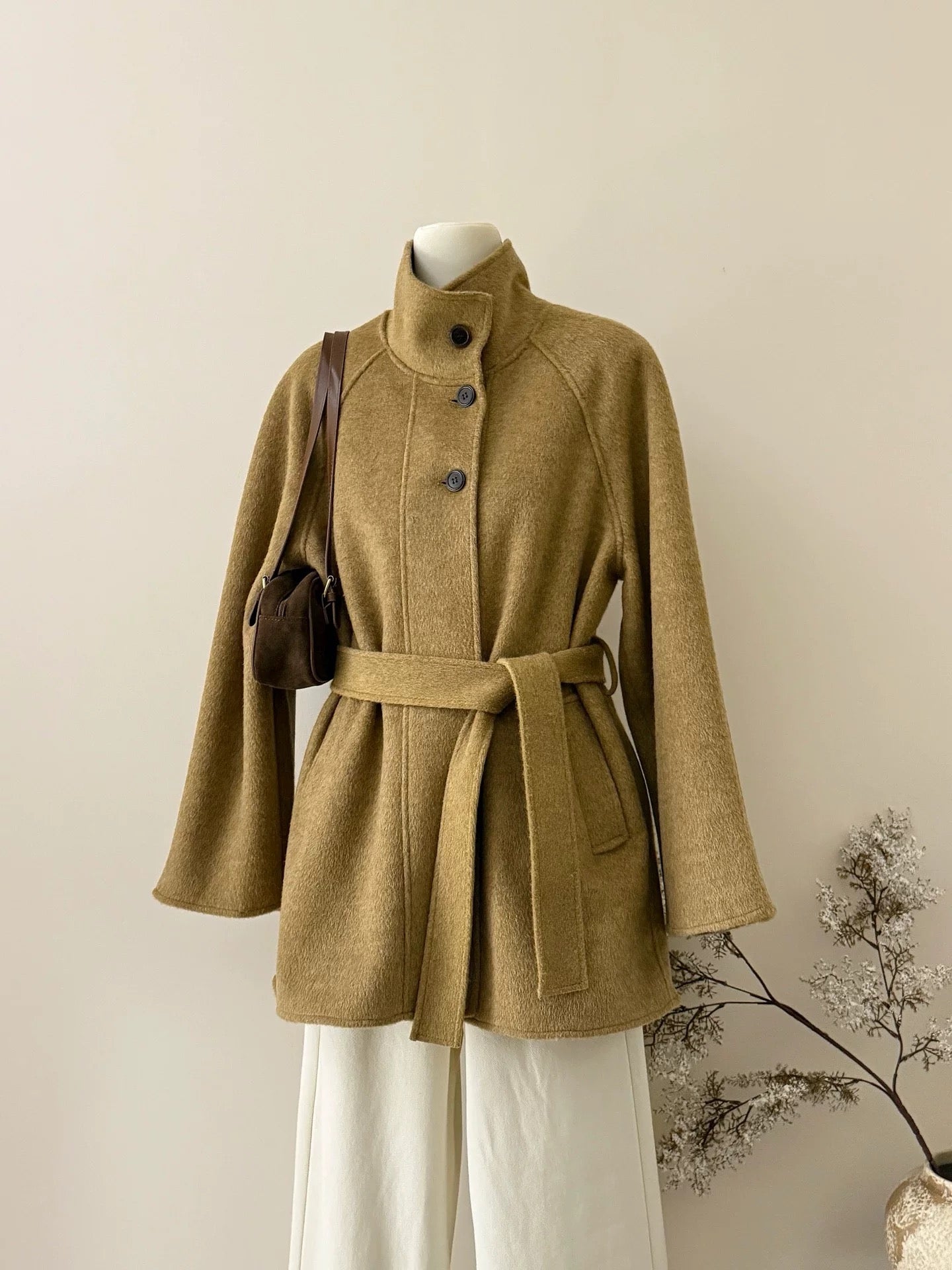 H1653 Women's Wool Coat