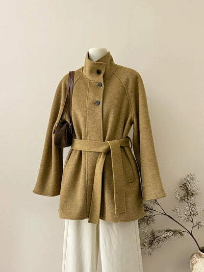H1653 Women's Wool Coat
