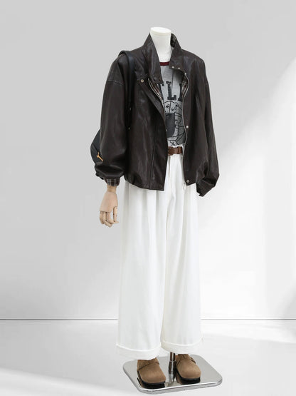 H1662 Women's Leather Jacket