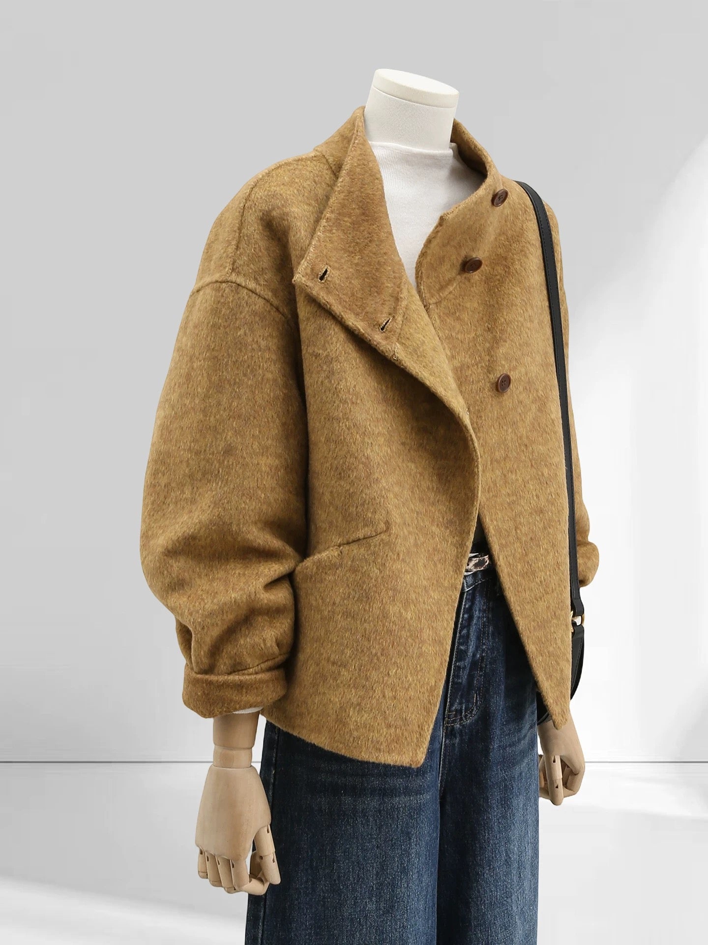 H1678 Women's Wool Coat