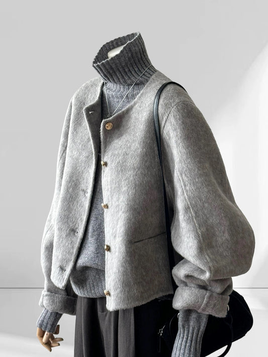 H1683 Wool Short Jacket