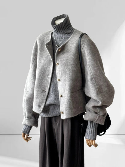 H1683 Wool Short Jacket