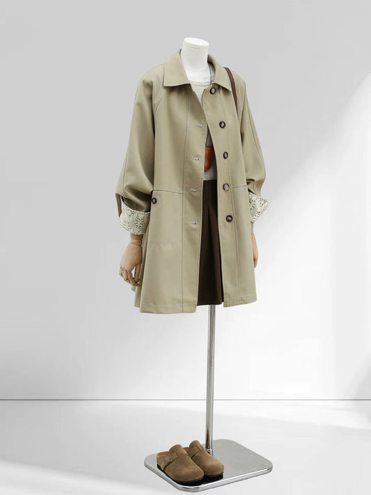 H1688 British Style Coat