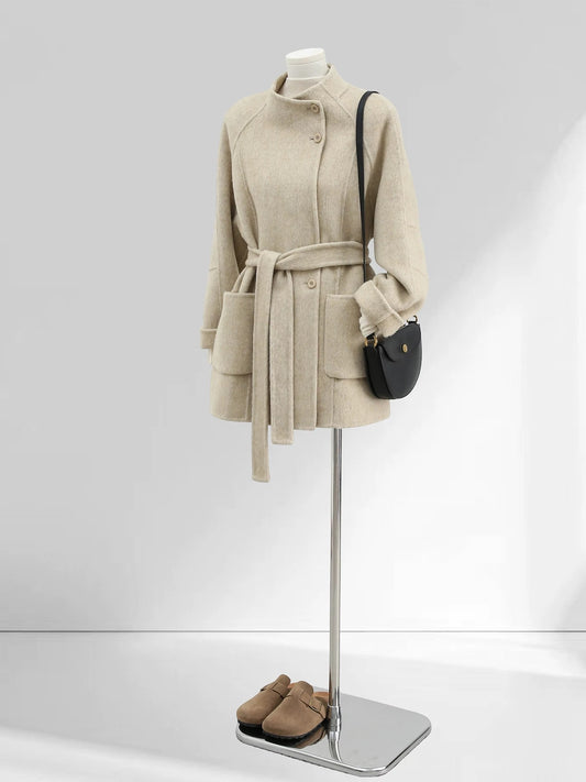 H1692 Short Wool Coat