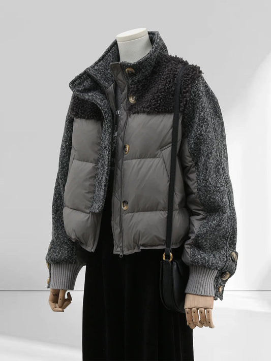 H1706 Color Block Jacket