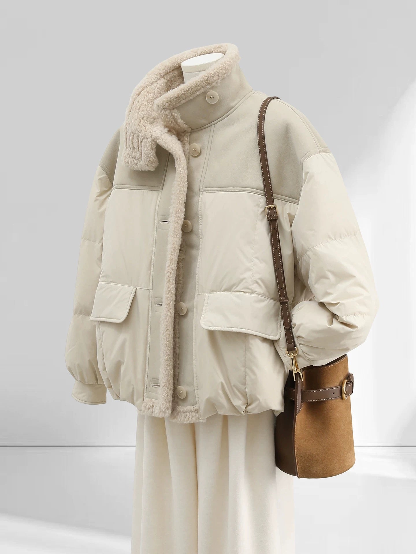 H1727 Cotton-padded jacket