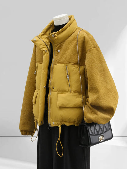 H1734 Cotton-padded jacket