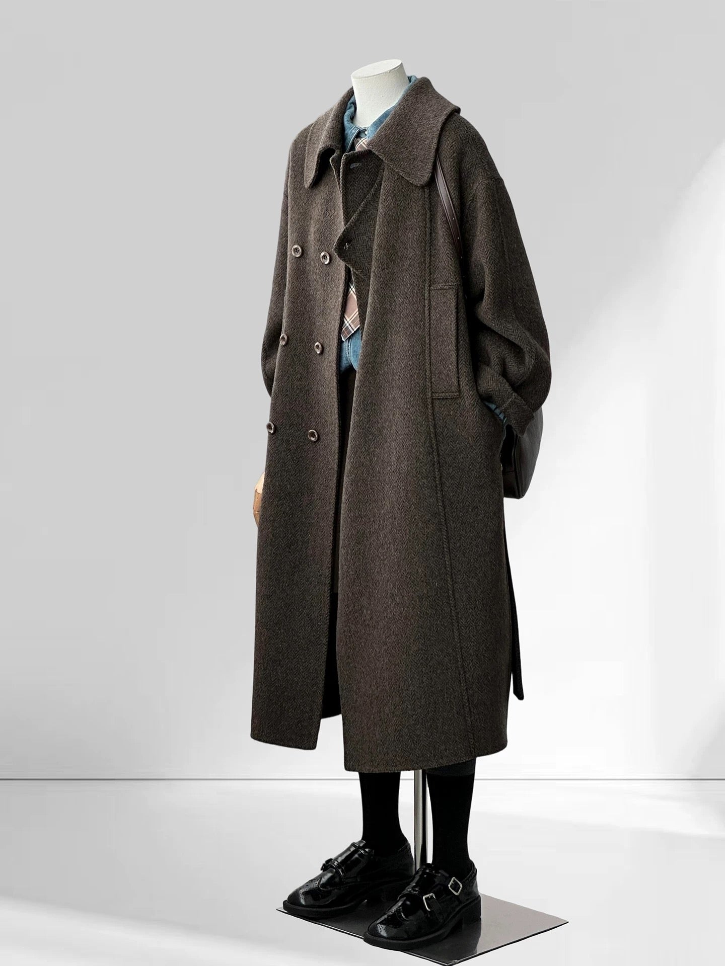 H1739 Wool Coat