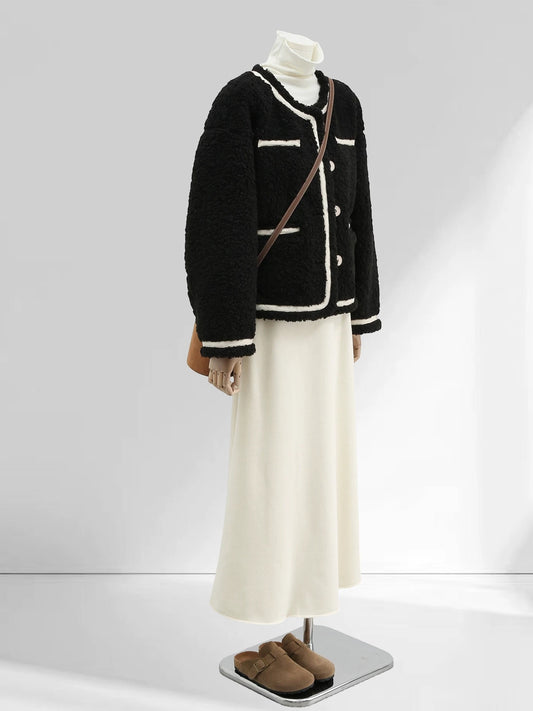 H1779 Lambswool Coat