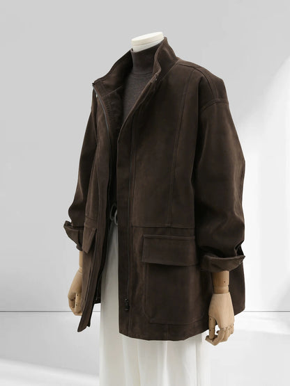 H1755 Loose Trench Coat