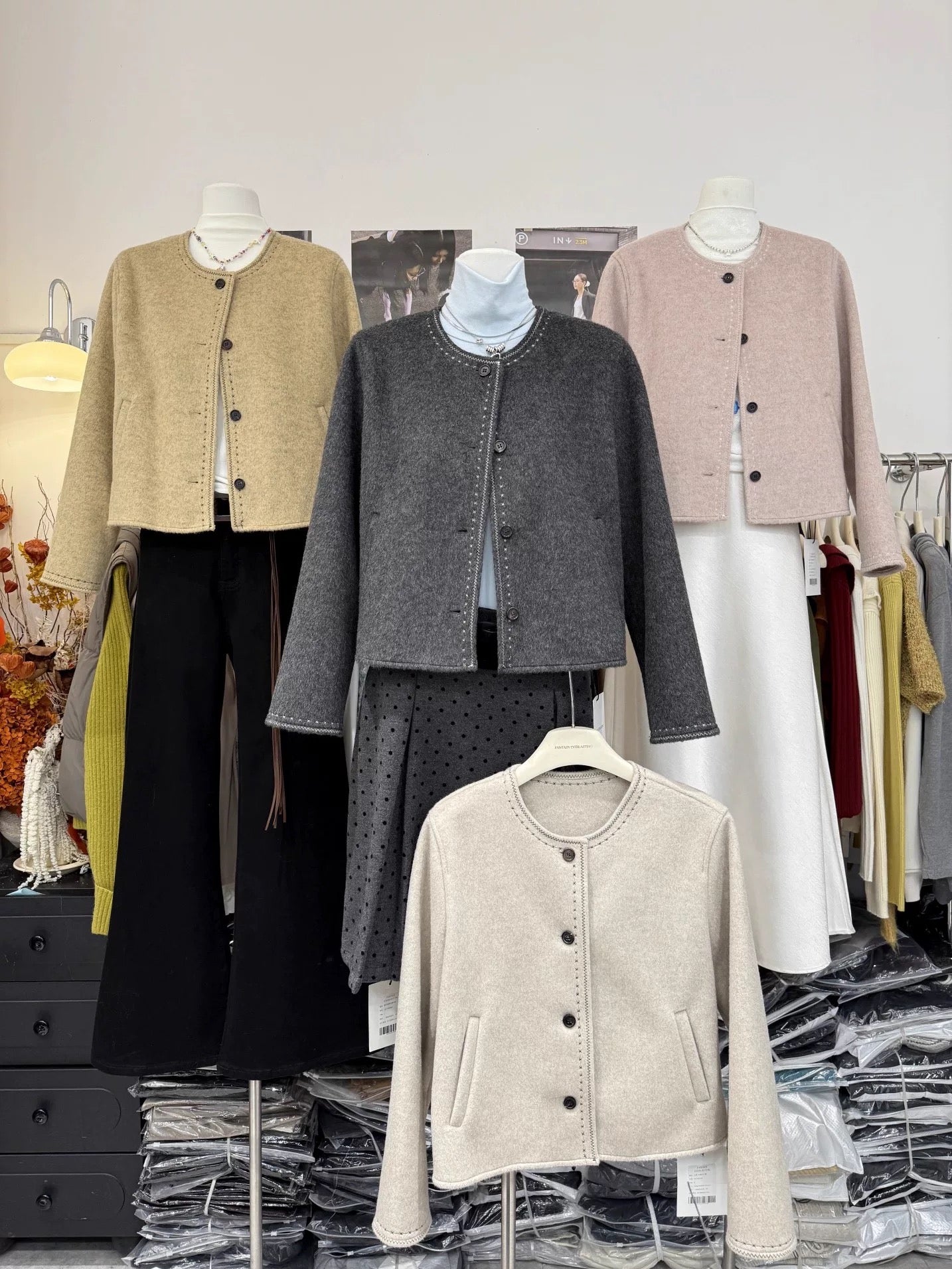 H1971 Wool Short Jacket