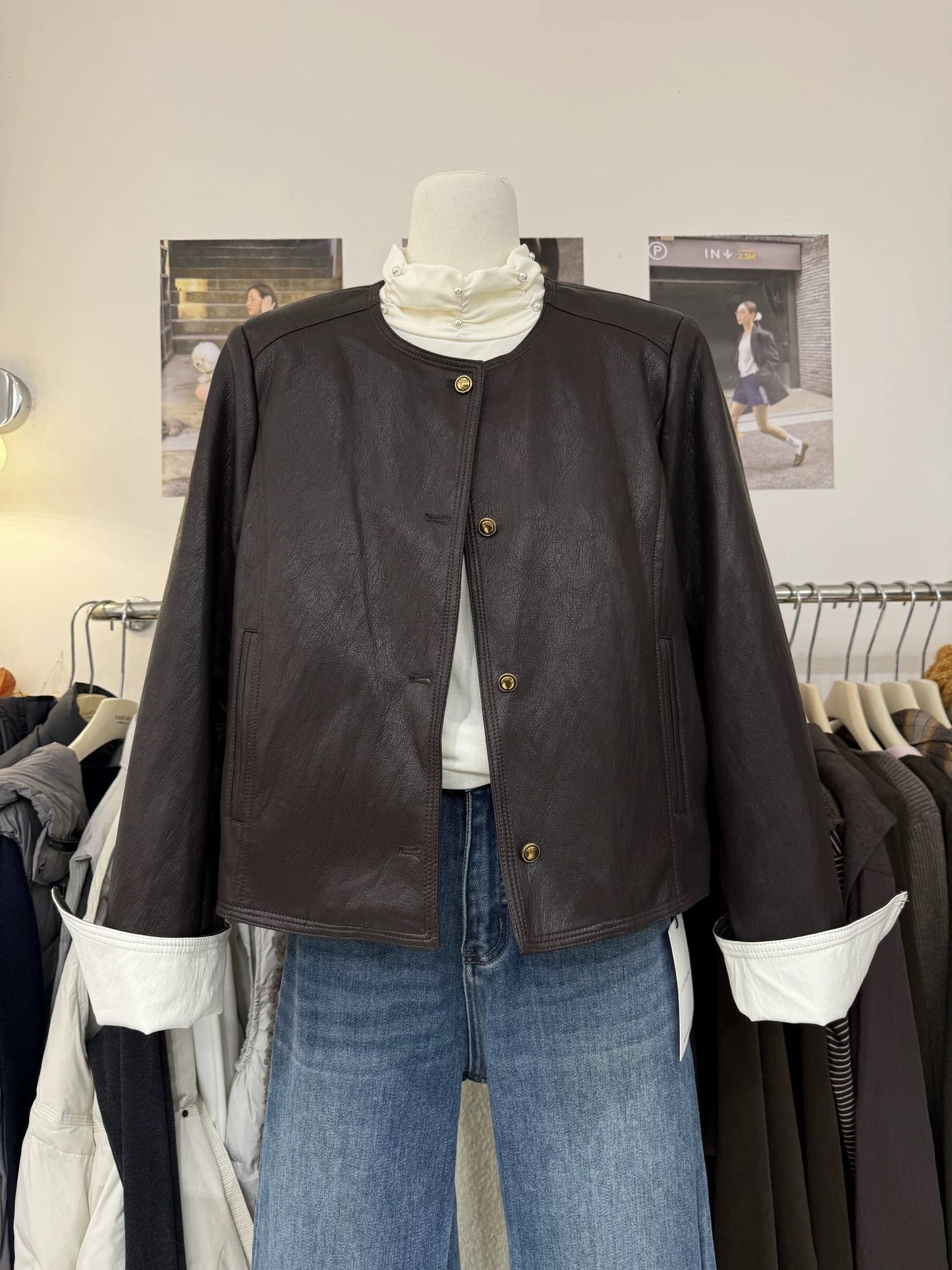 H1974 Women's Leather Jacket