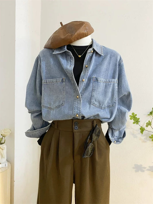 H2056 Denim Shirt