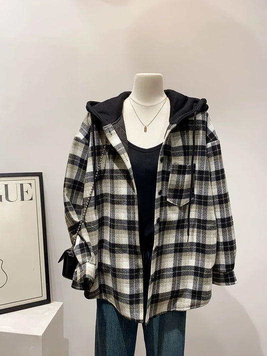 H2554 Plaid Jacket